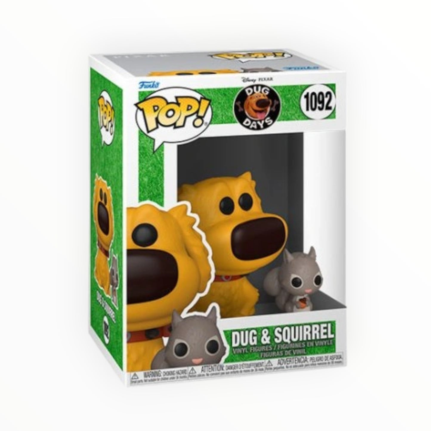 Funko Pop! - Dug Con Ardilla, Dug Days, Modelo 1092