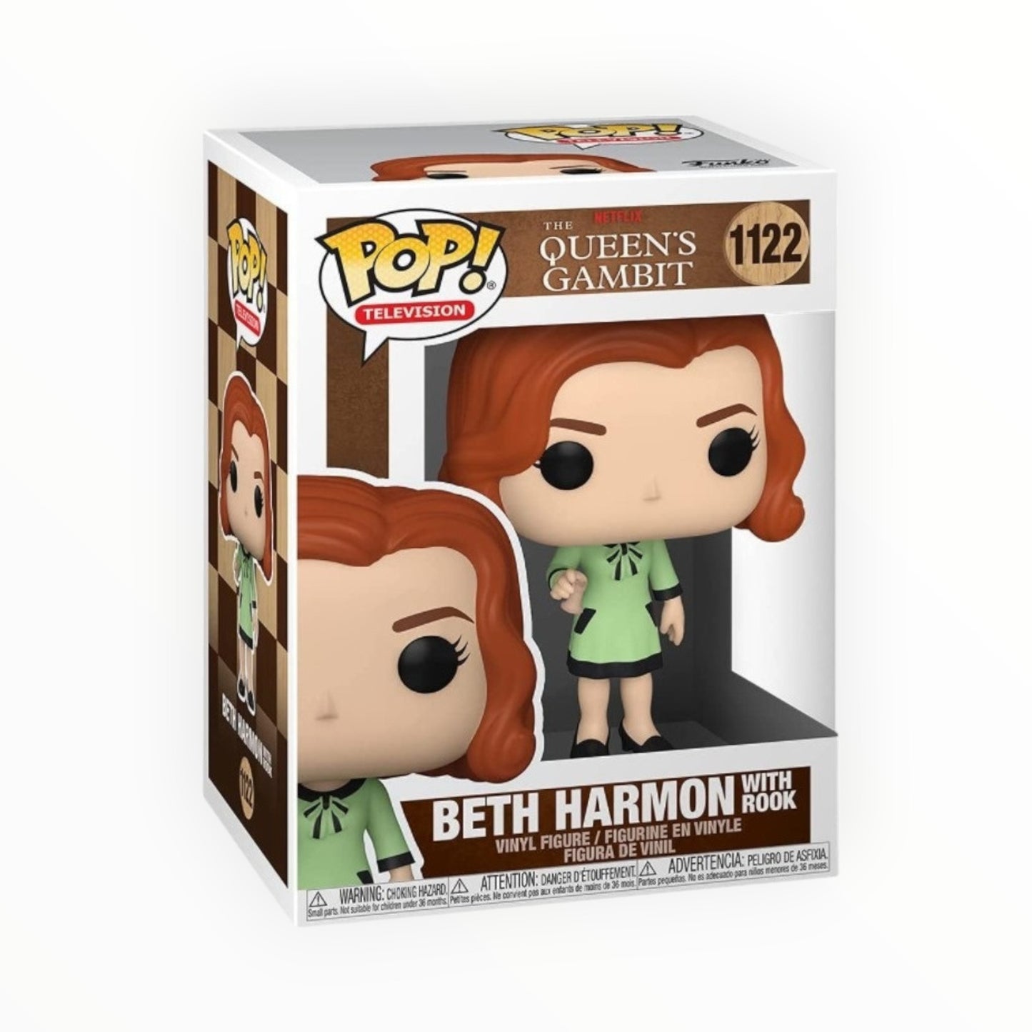 Funko Pop! - Beth Harmon Torre, Queen´s Gambit, Modelo 1122