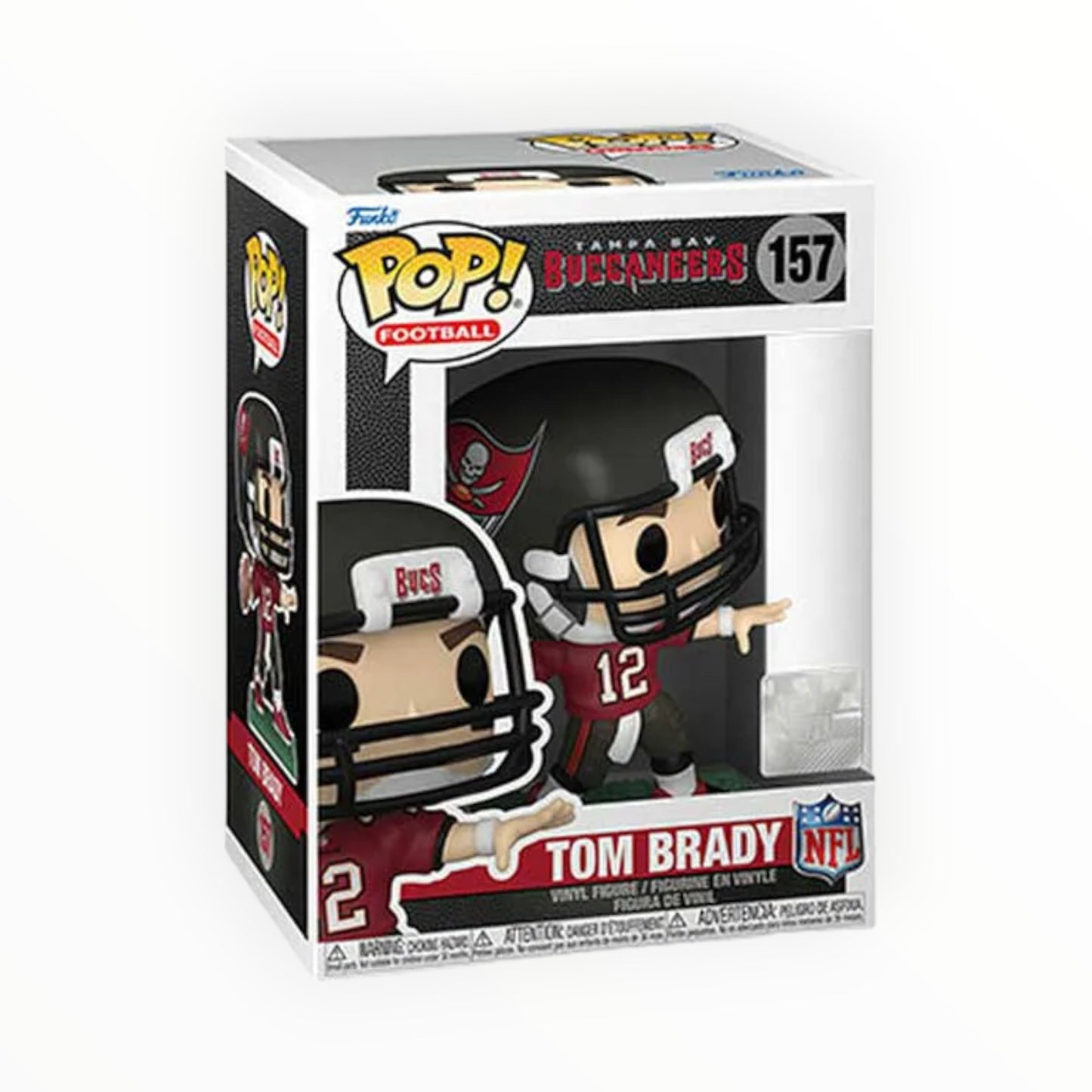 Funko Pop! - Tom Brady Uniforme Local, NFL Bucs, Modelo 157
