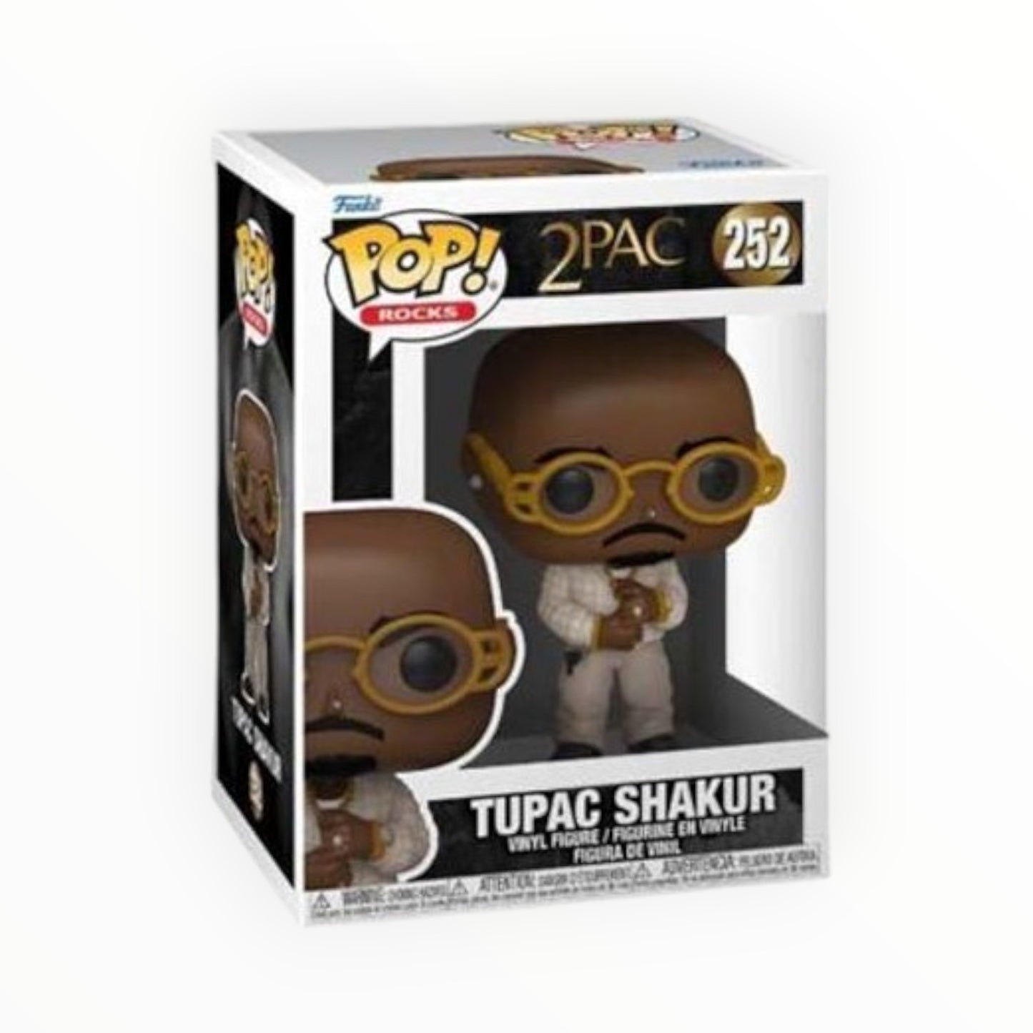 Funko Pop! - Tupac Shakur, 2Pac, Modelo 252