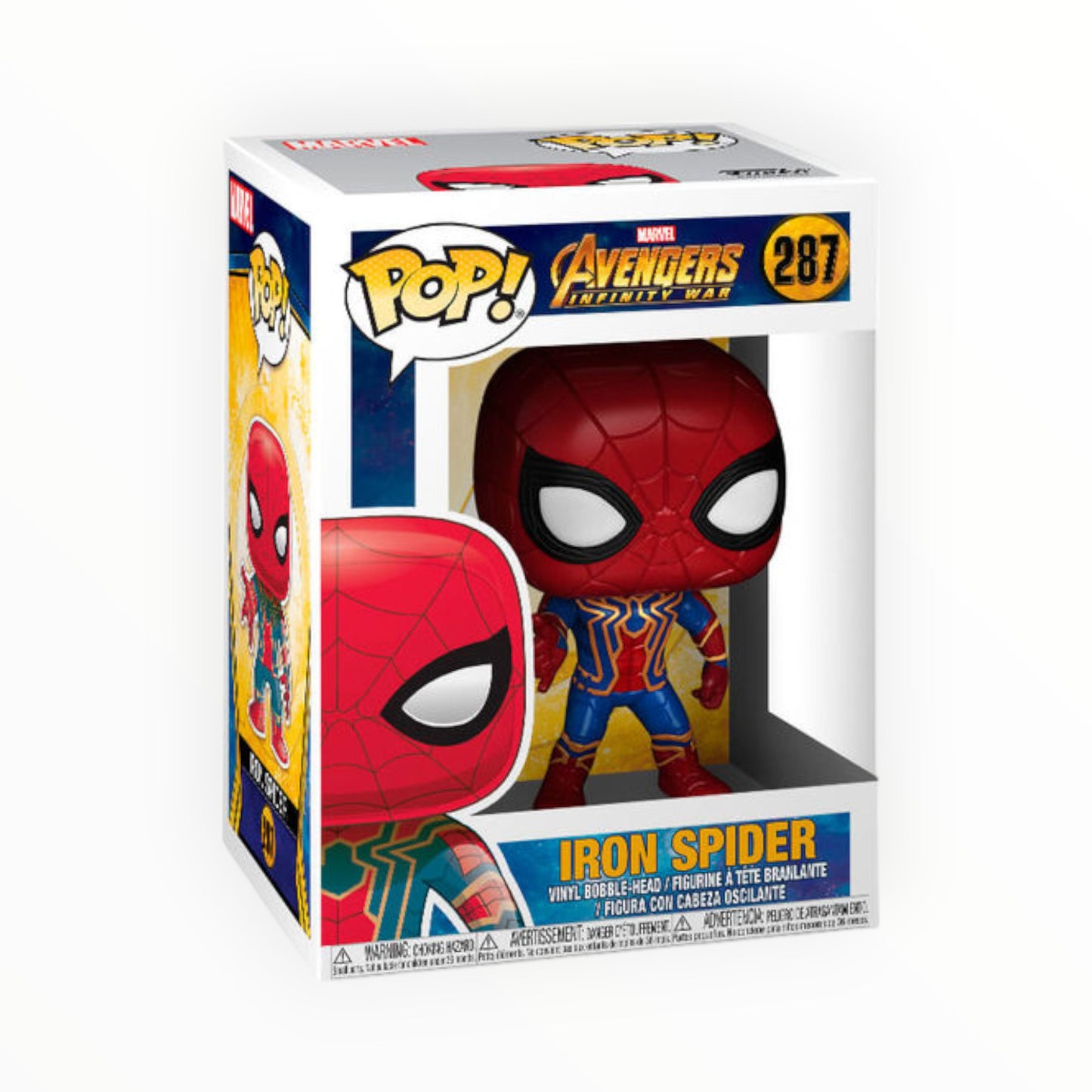 Funko Pop! - Iron Spider, Avengers Infinity War, Modelo 287