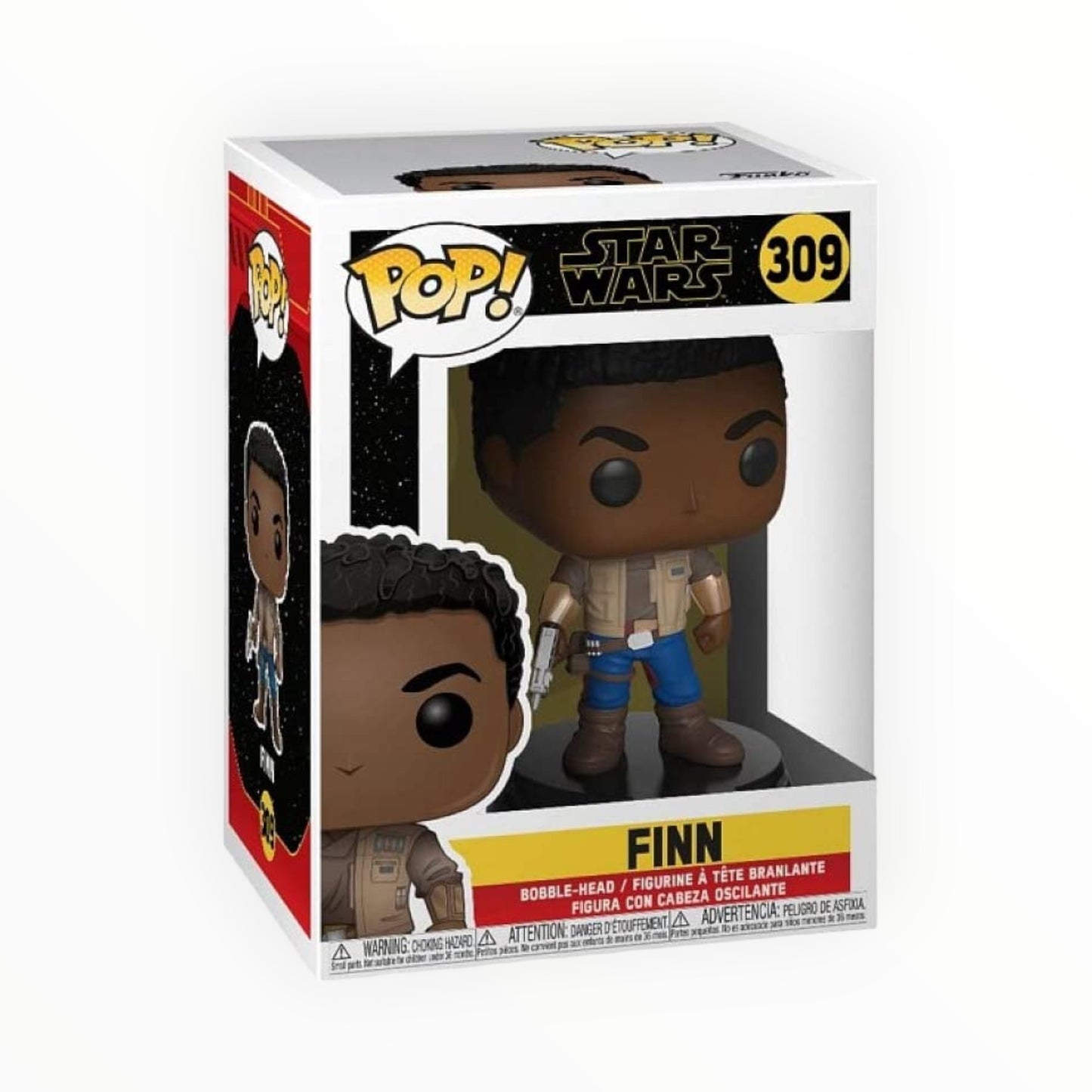 Funko Pop! - Finn, Star Wars, Modelo 309
