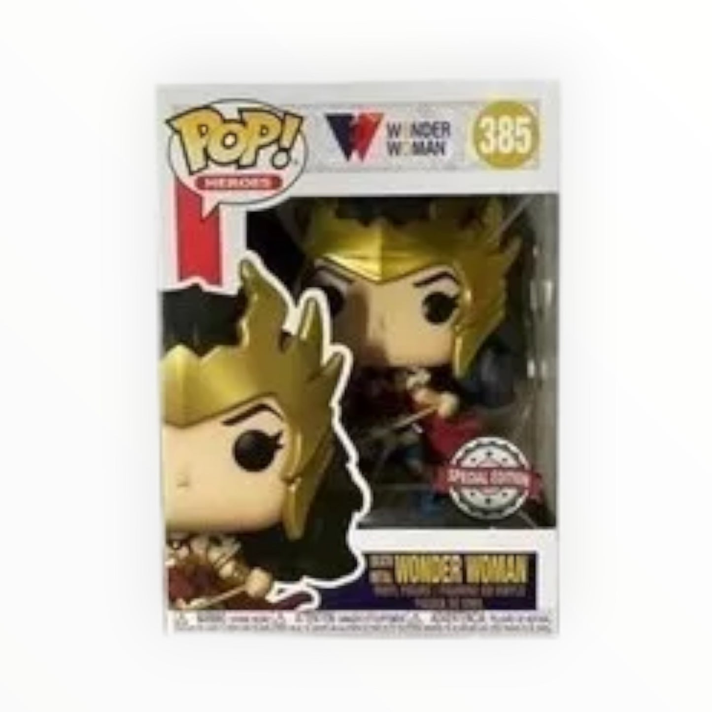 Funko Pop! - Death Metal Mujer Maravilla, Wonder Woman 80, Modelo 385