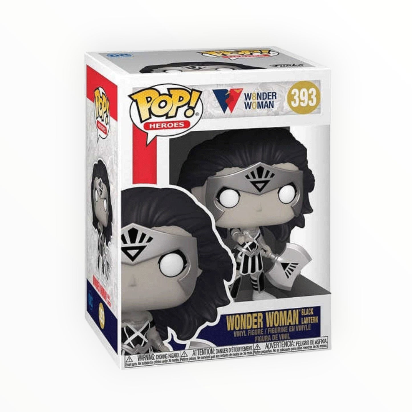 Funko Pop! - Mujer Maravilla Versión Linterna Negra, Mujer Maravilla 80, Modelo 393