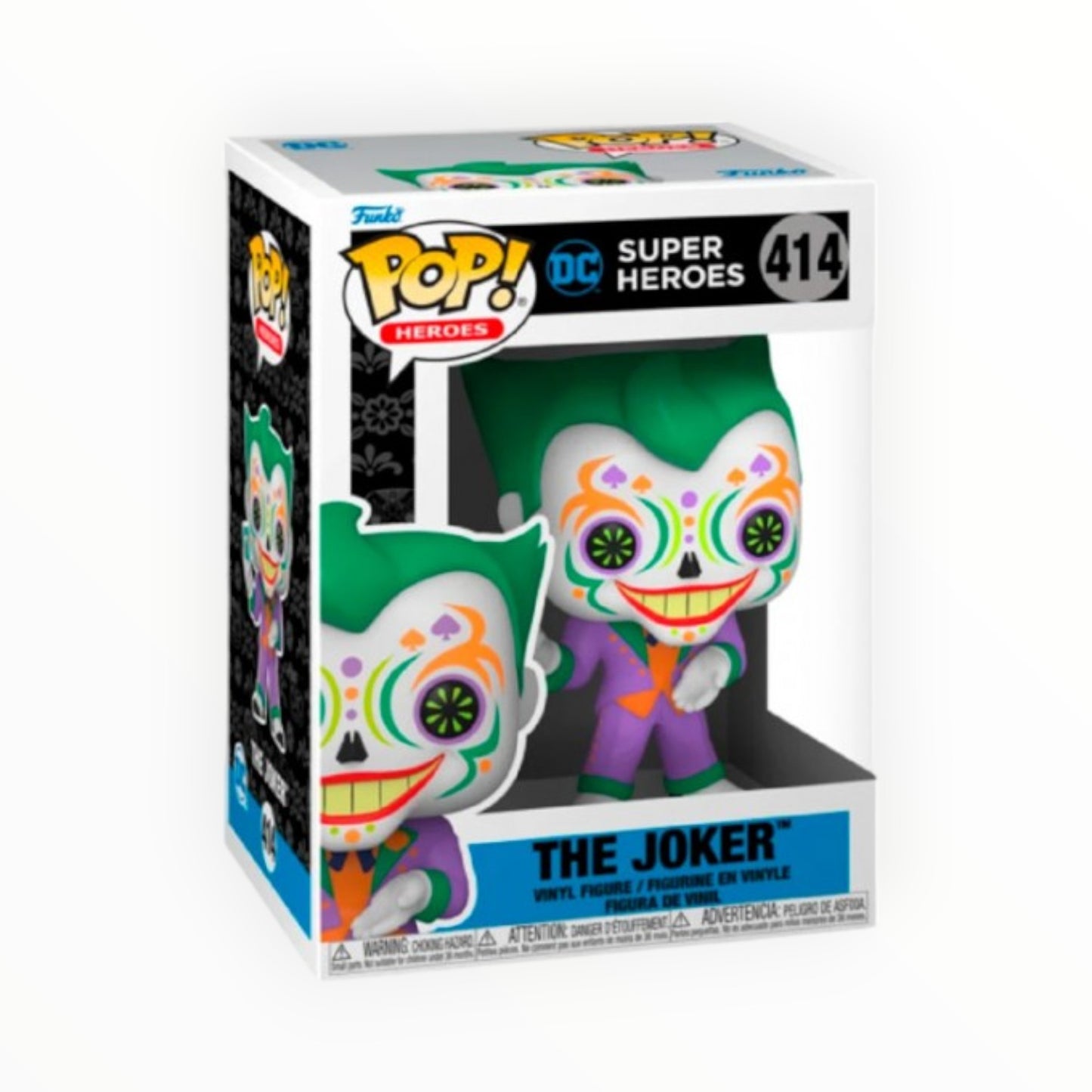 Funko Pop! - Joker Día De Los Muertos, DC, Modelo 414