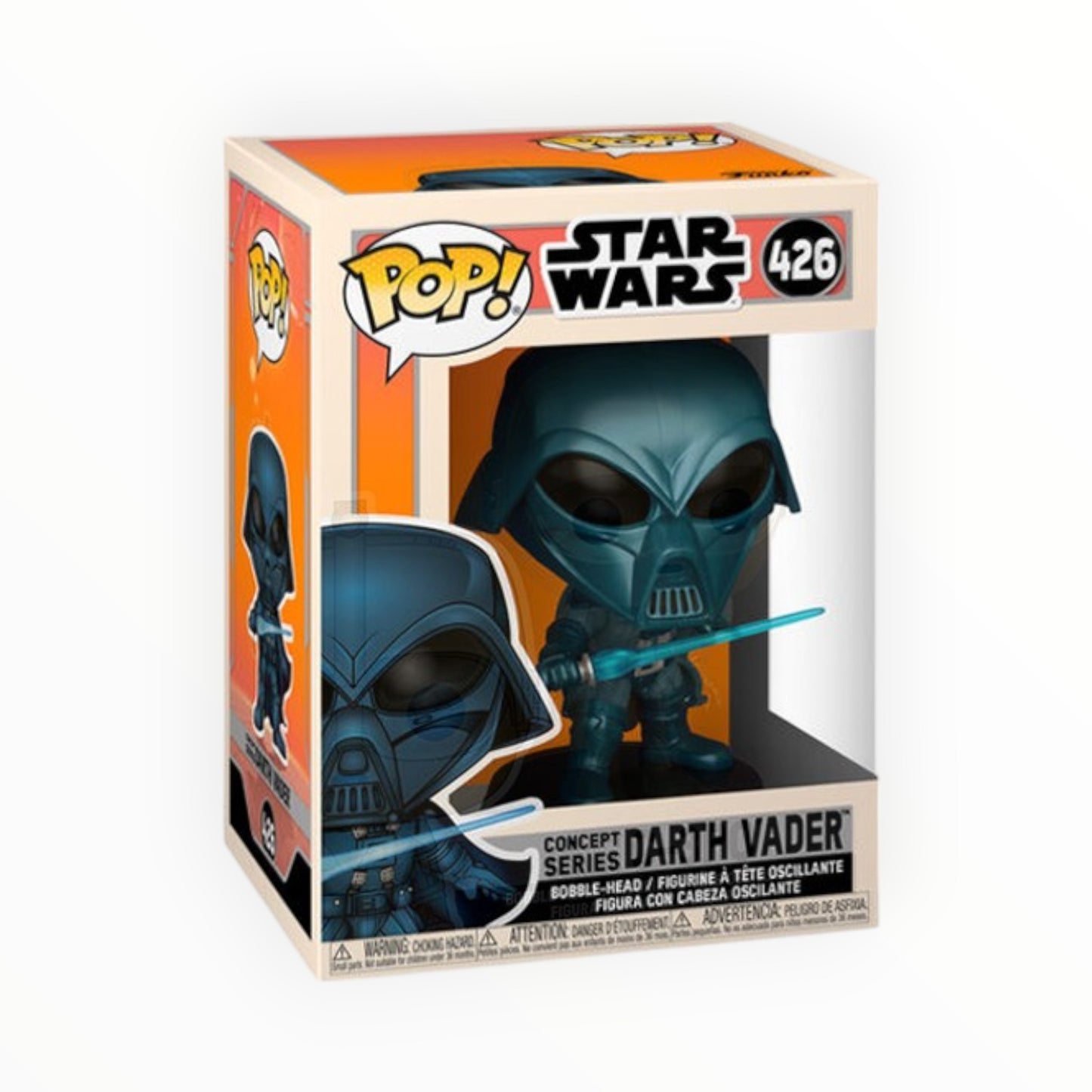 Funko Pop! - Darth Vader Concepto, Star Wars, Modelo 426