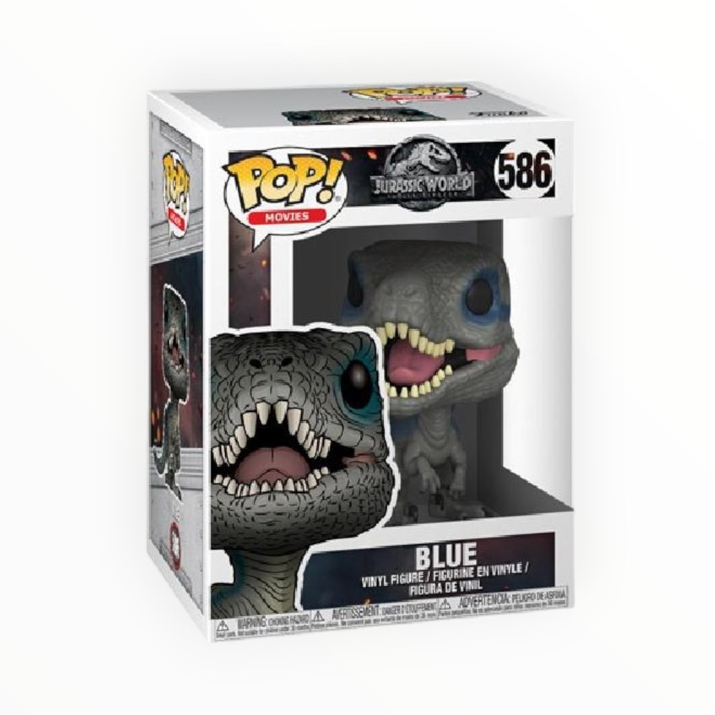 Funko Pop! - Blue, Jurassic World, Modelo 586