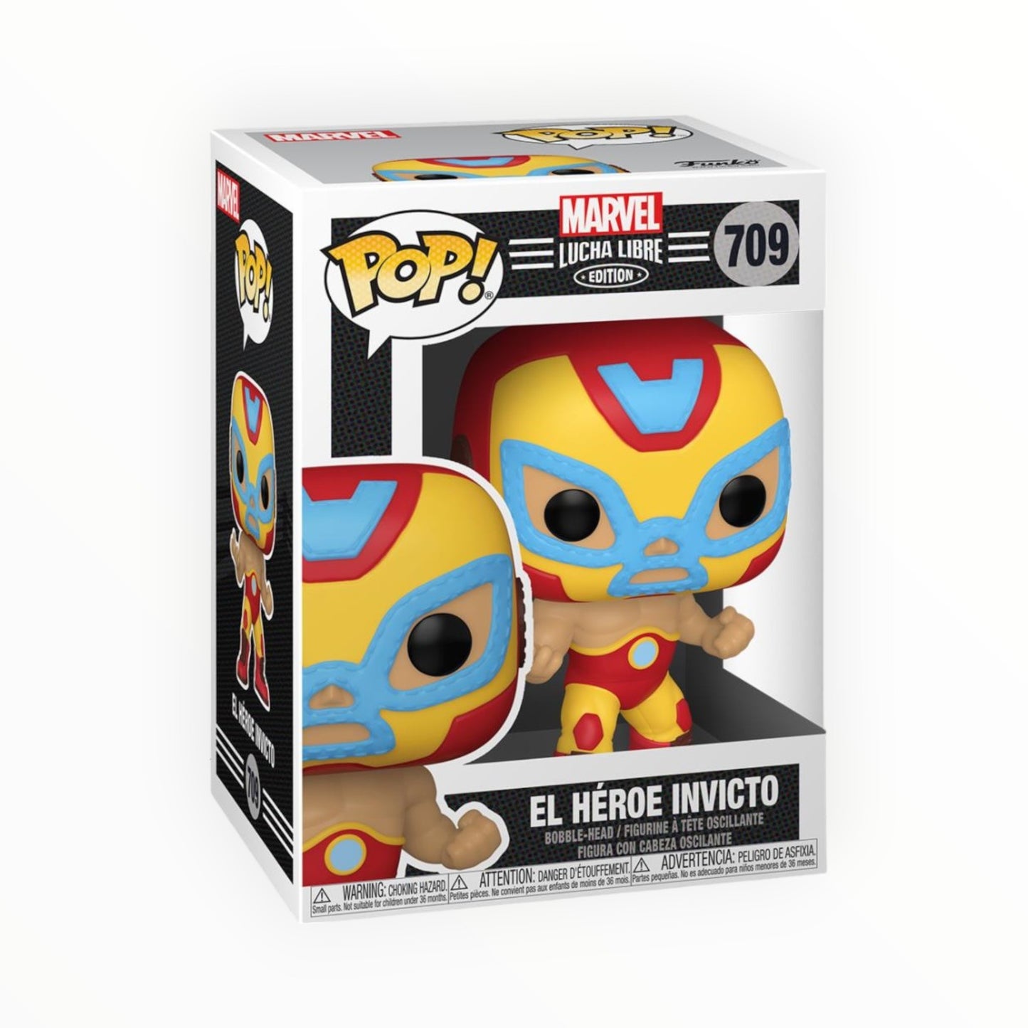Funko Pop! - Iron Man El Héroe Invicto, Lucha Libre, Modelo 709