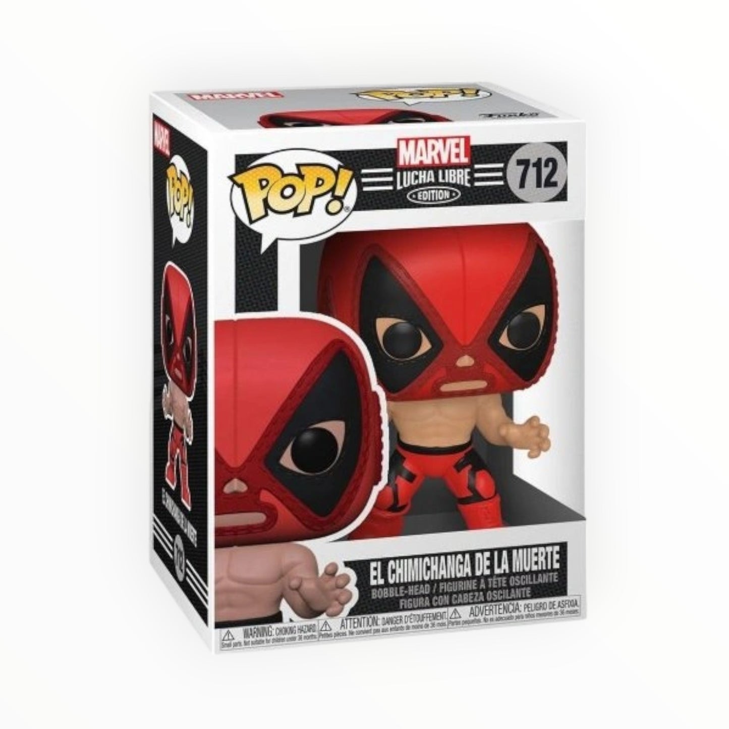 Funko Pop! - Deadpool Chimichanga De La Muerte, Luchadores, Modelo 712