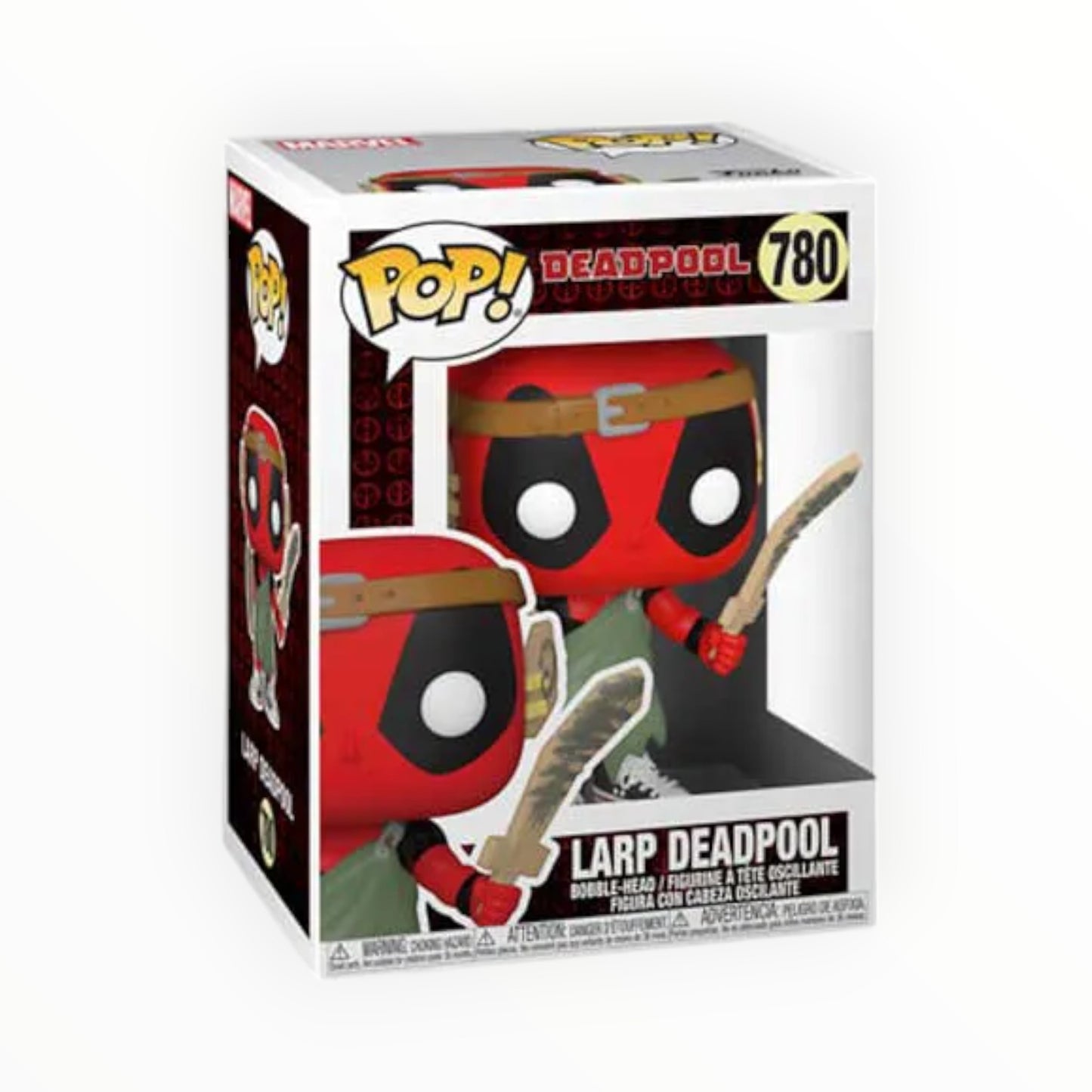Funko Pop! - Deadpool Jugador De Rol, Deadpool 30 Aniversario, Modelo 780