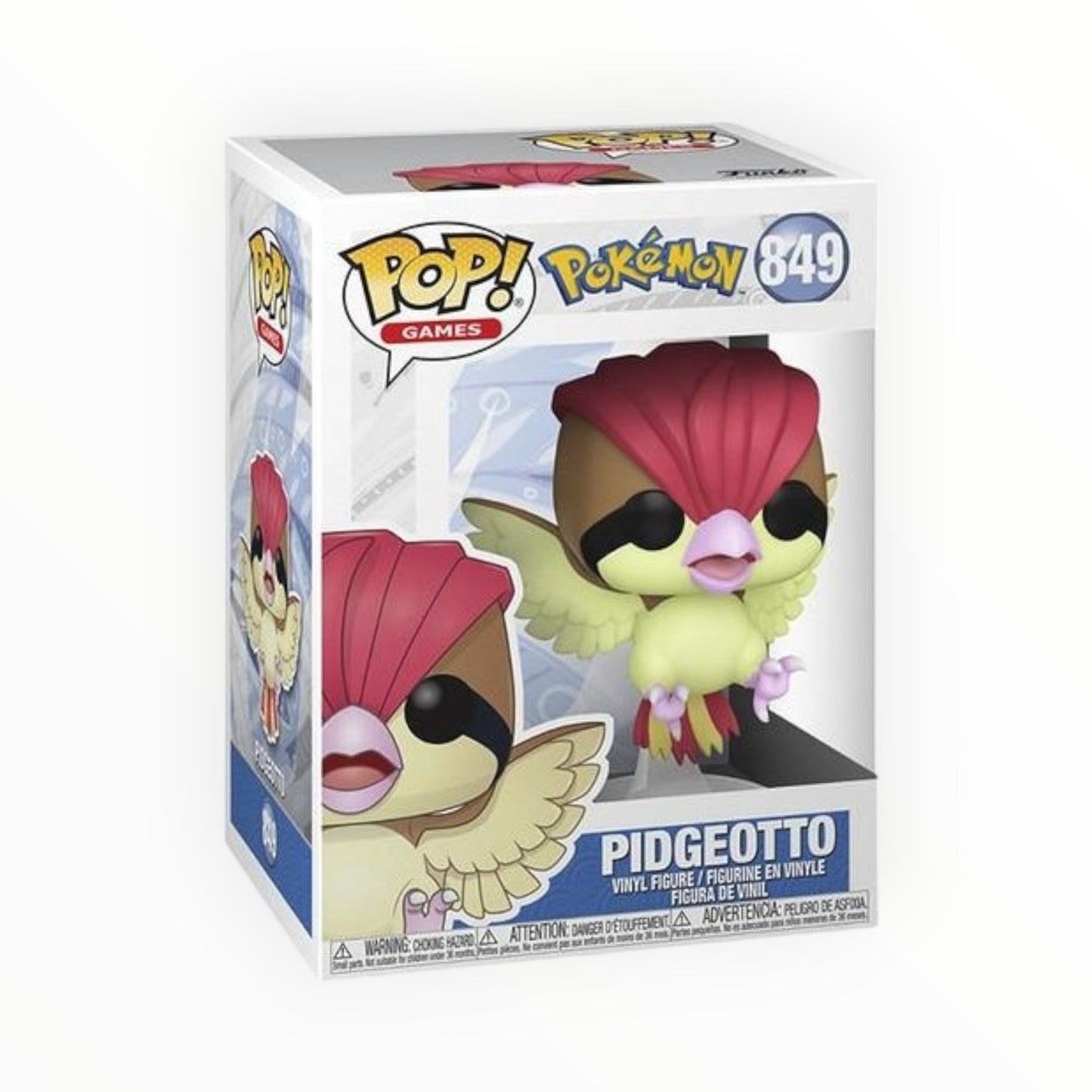 Funko Pop! - Pidgeotto, Pokemon, Modelo 849