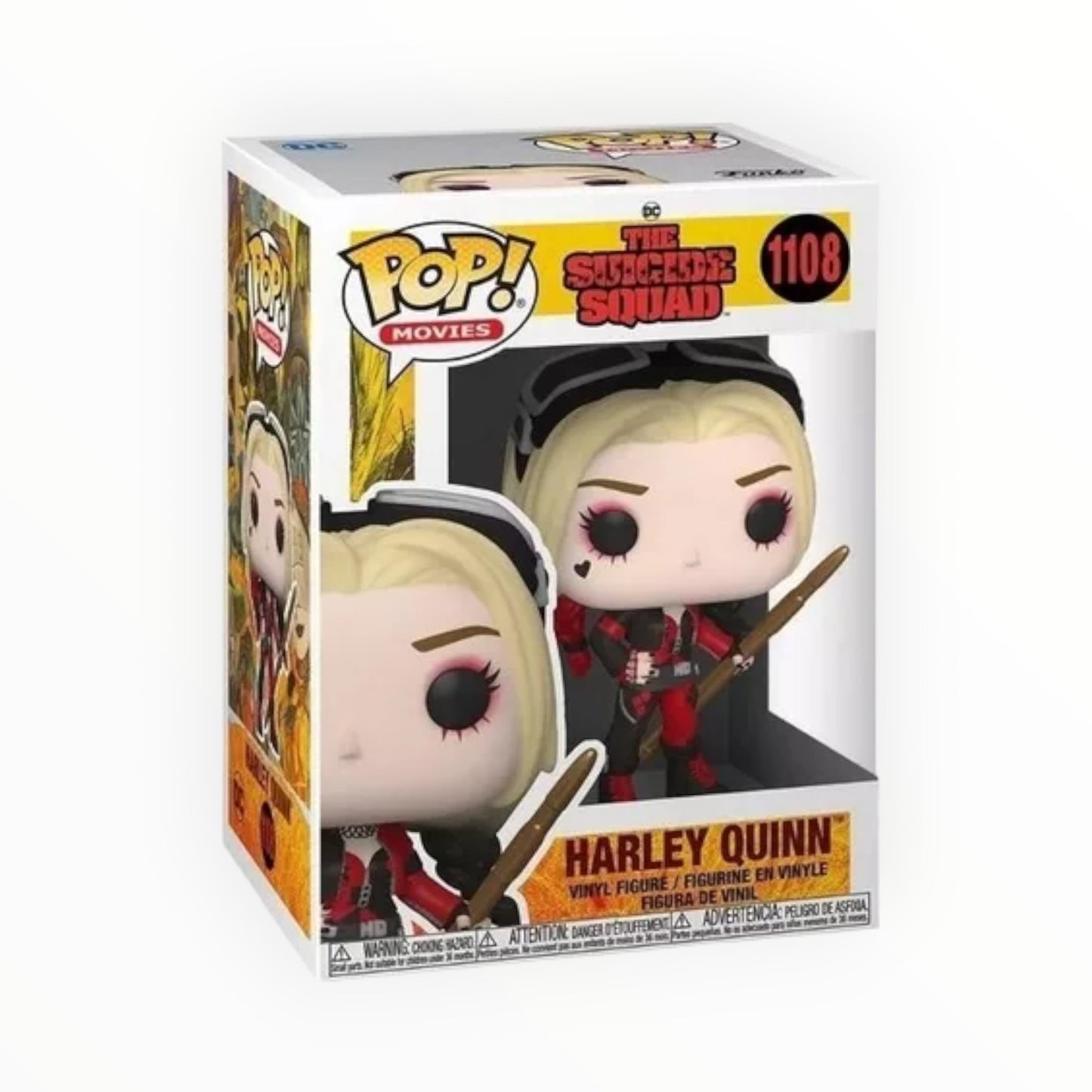 Funko Pop! - Harley Quinn, Escuadrón Suicidida, Modelo 1108