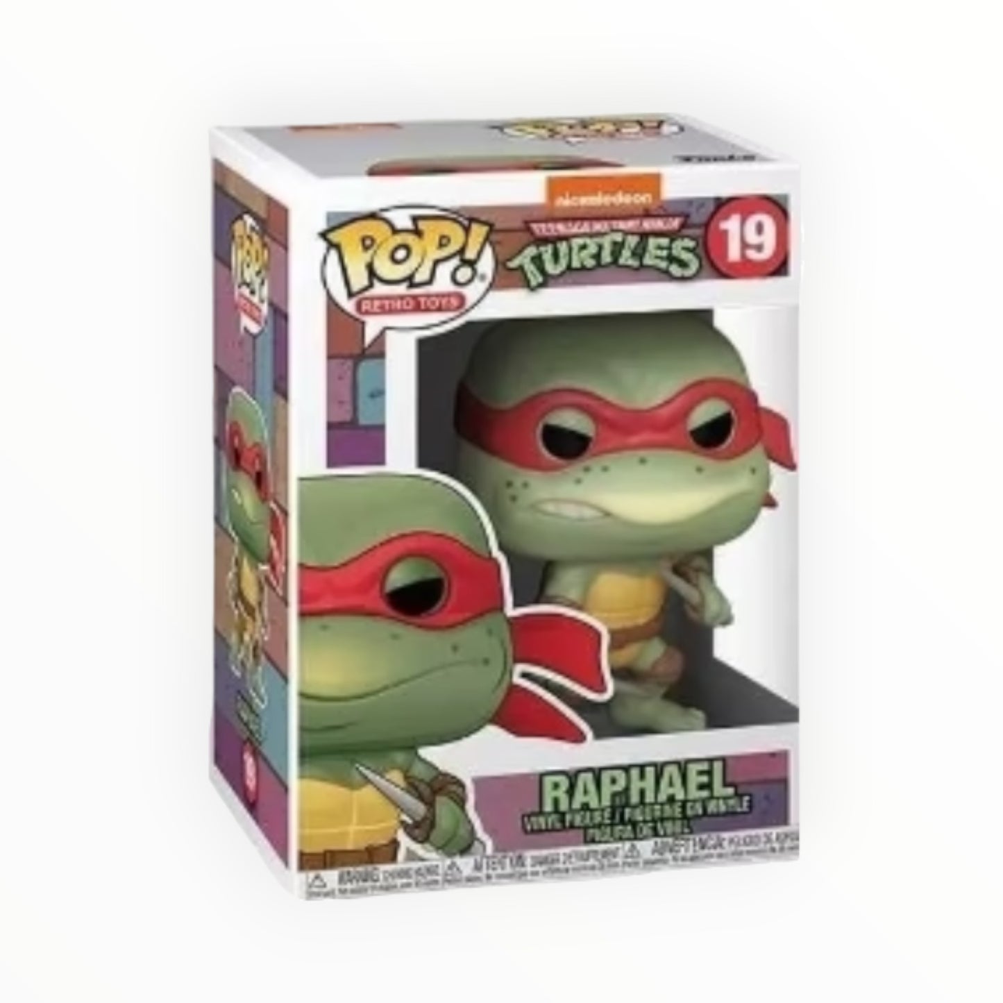 Funko Pop! - Rafael, Tortugas Ninja, Modelo 19