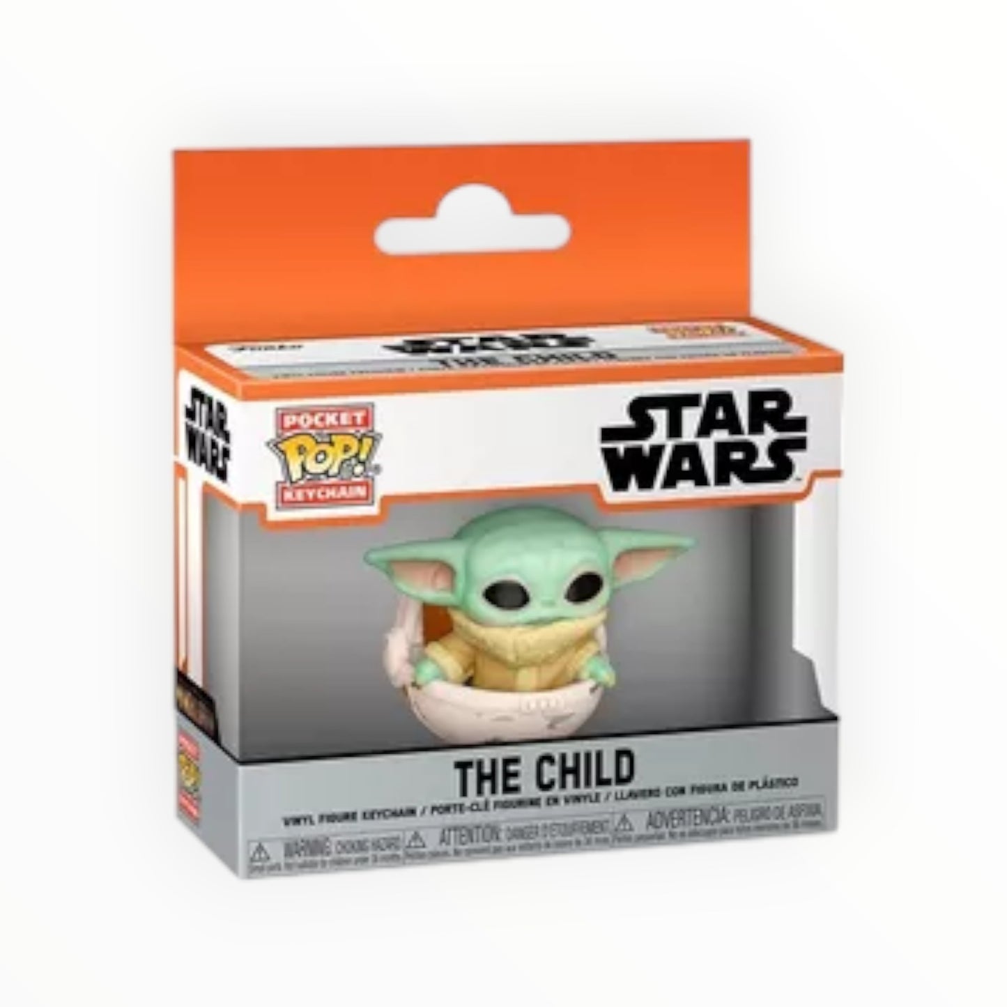 Funko Pop! - Llavero Baby Yoda en Cuna, Star Wars