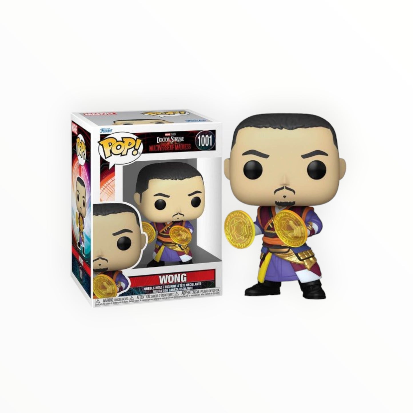 Funko Pop! - Wong, Doctor Strange, Modelo 1001