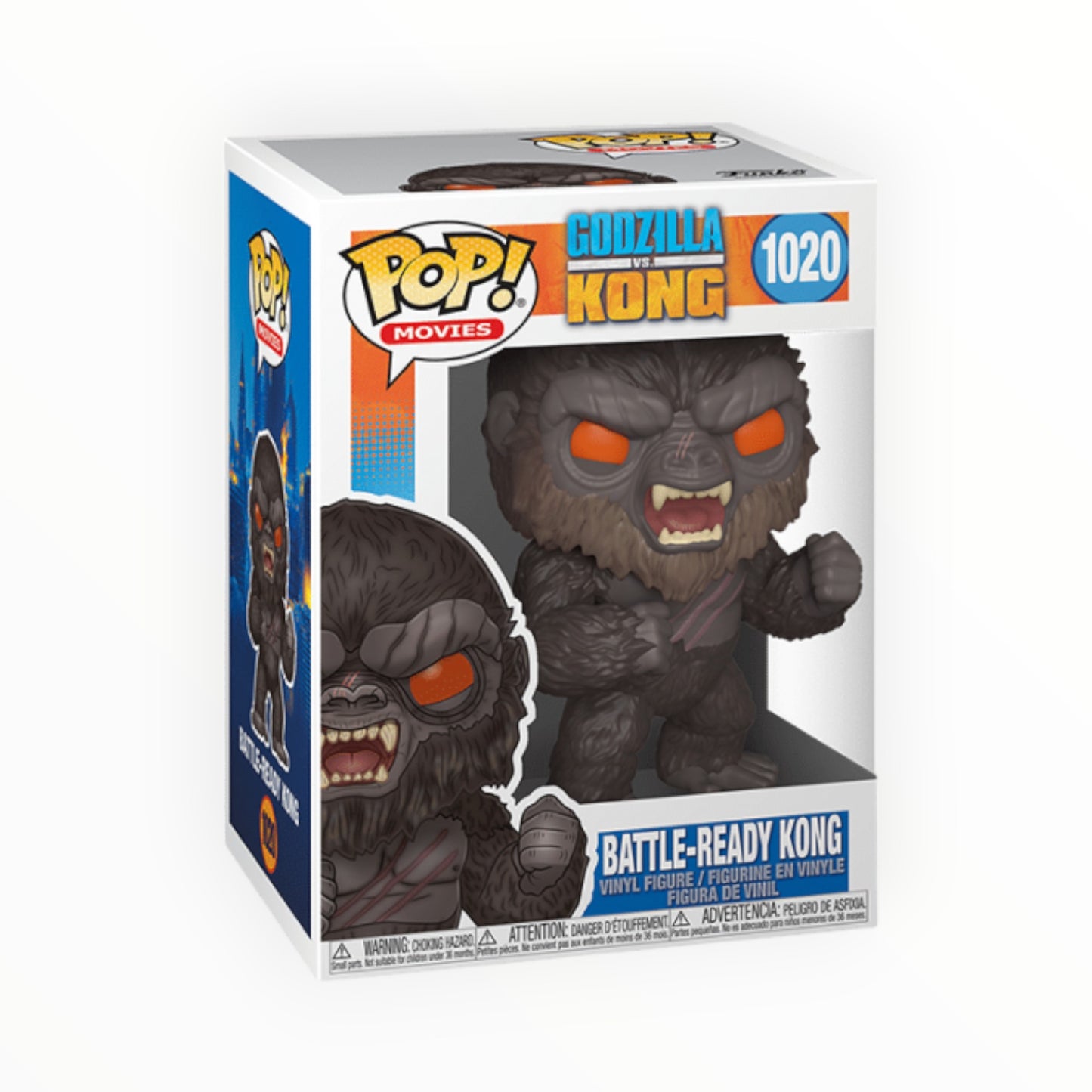 Funko Pop! - Kong Listo Para La Batalla, Godzilla Vs Kong, Modelo 1020