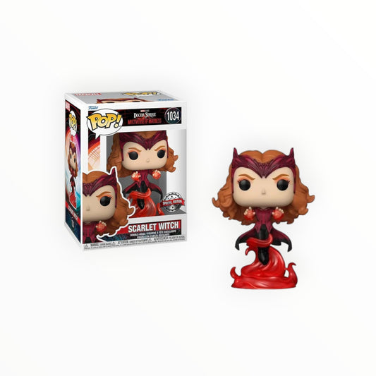 Funko Pop! - Bruja Escarlata, Doctor Strange, Modelo 1034