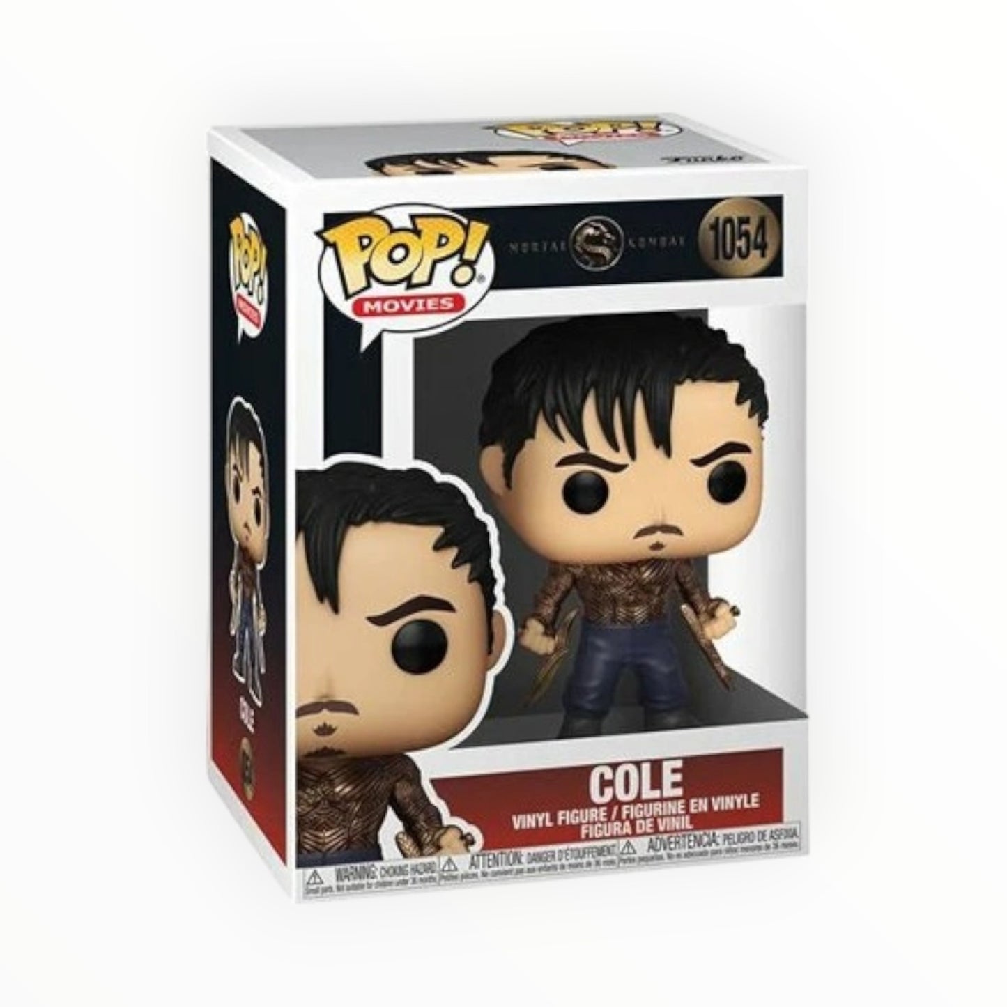 Funko Pop! - Cole, Mortal Kombat, Modelo 1054