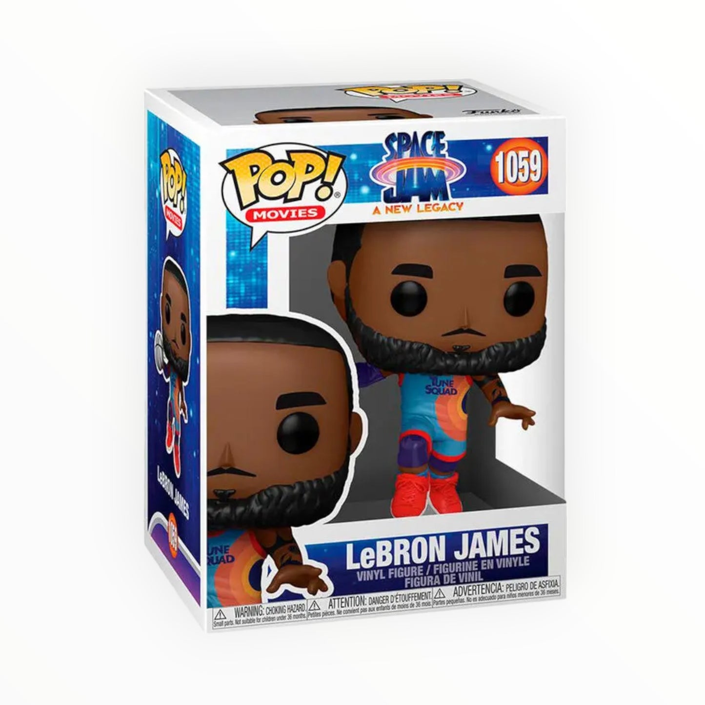 Funko Pop! - Lebron James Saltando, Space Jam, Modelo 1059