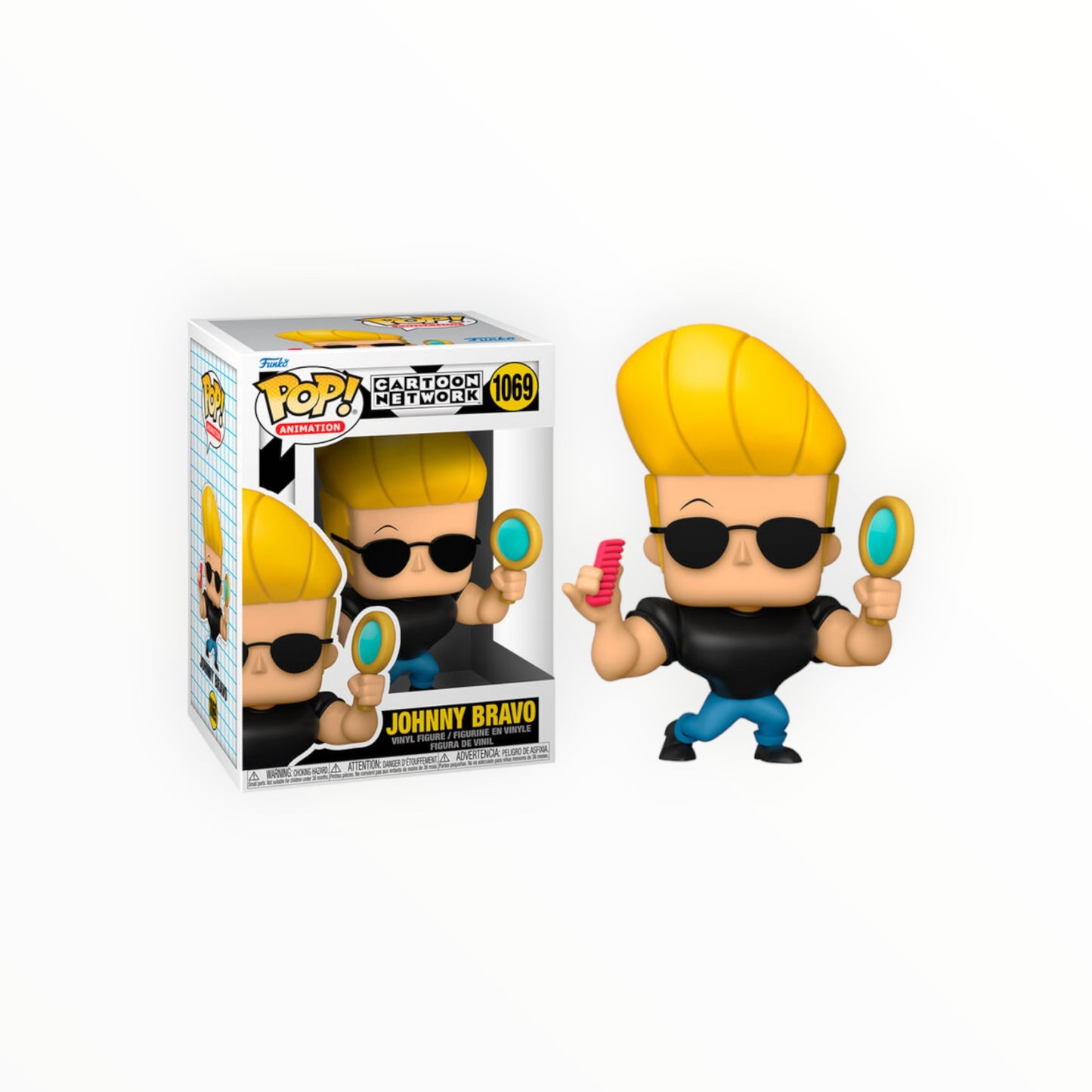 Funko Pop! - Johnny Bravo, Cartoon Network, Modelo 1069