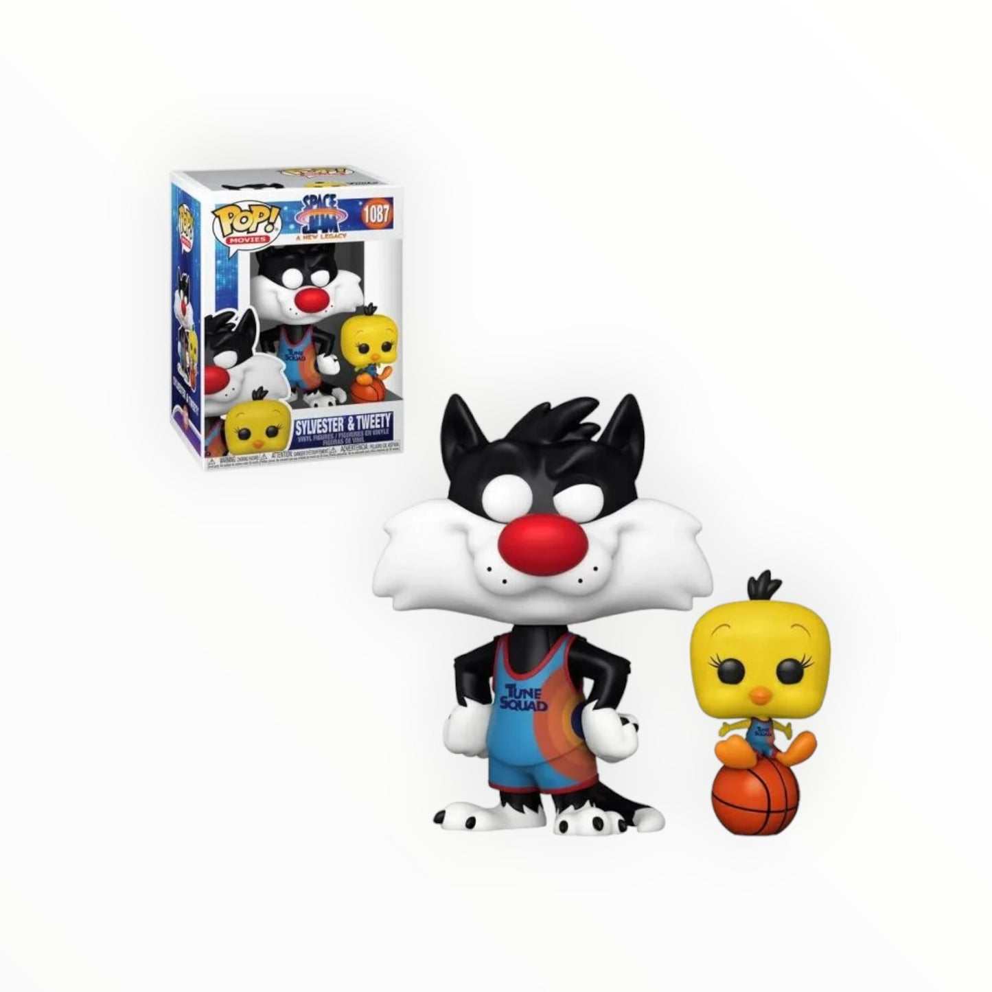 Funko Pop! - Silvestre Y Piolin, Space Jam, Modelo 1087