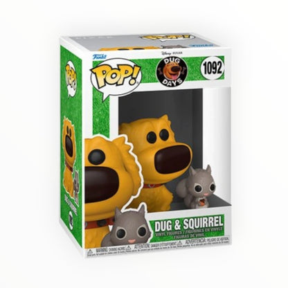 Funko Pop! - Dug Con Ardilla, Dug Days, Modelo 1092