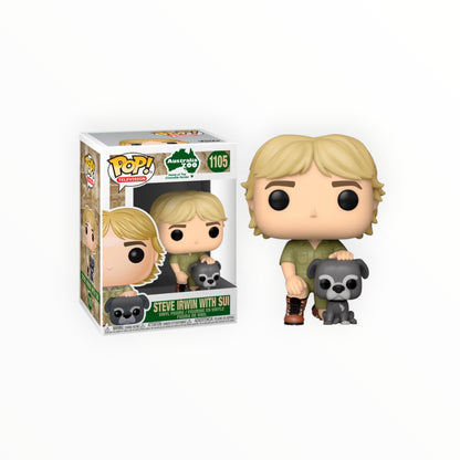 Funko Pop! - Steve Irwin con Sui, Modelo 1105