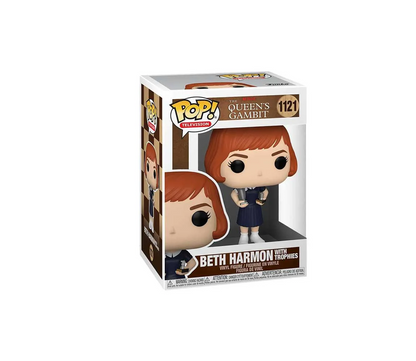 Funko Pop! - Beth Harmon Trofeos, Queen´s Gambit, Modelo 1121