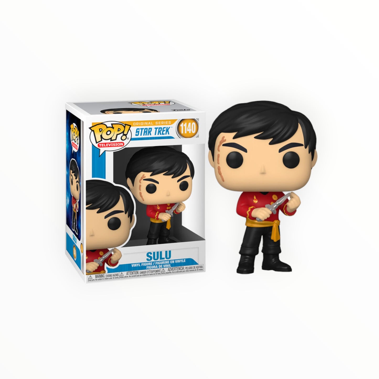 Funko Pop! - Sulu Traje Espejo, Star Trek, Modelo 1140