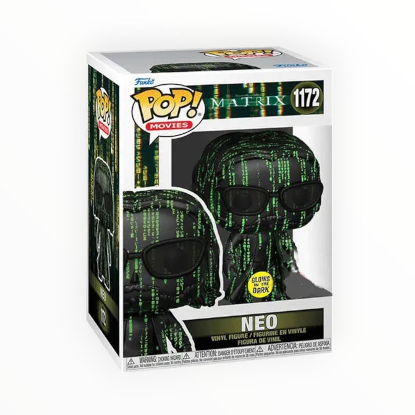 Funko Pop! - Neo Glow In The Dark, Matrix 4, Modelo 1172