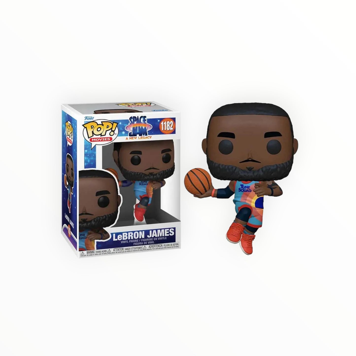 Funko Pop! - Lebron James Saltando, Space Jam 2, Modelo 1182