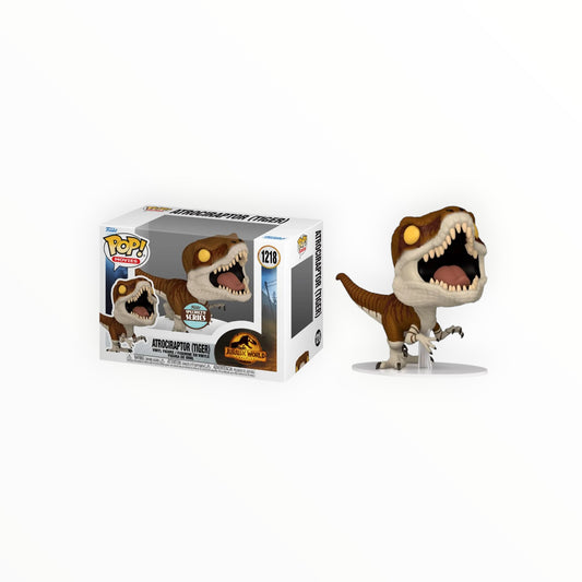 Funko Pop! - Atrociraptor Tigre, Jurassic World Dominion, Modelo 1218