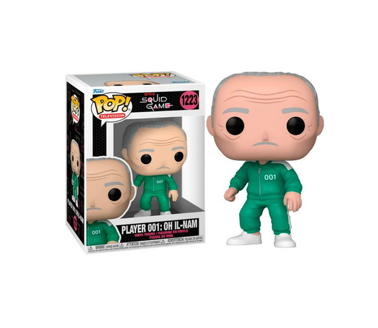 Funko Pop! - Jugador 001 Oh Il Nam, El Juego del Calamar, Modelo 1223