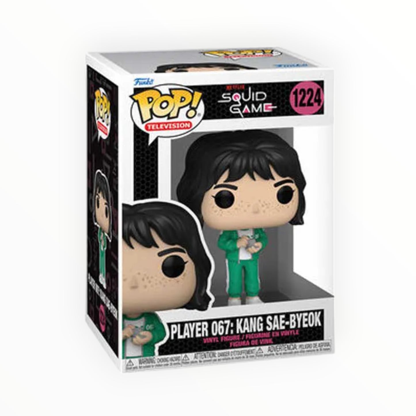 Funko Pop! - Jugador 067 Kang Sae Byeok, El Juego del Calamar, Modelo 1224