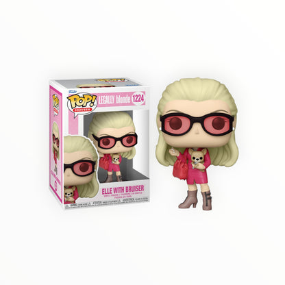 Funko Pop! - Elle Con Bruiser, Legalmente Rubia, Modelo 1224