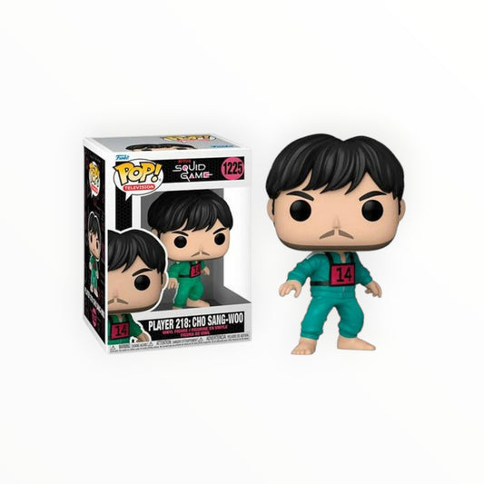 Funko Pop! - Jugador 218 Cho Sang Woo, El Juego del Calamar, Modelo 1225