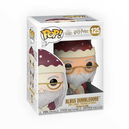 Funko Pop! - Albus Dumbledore Navidad, Harry Potter, Modelo 125