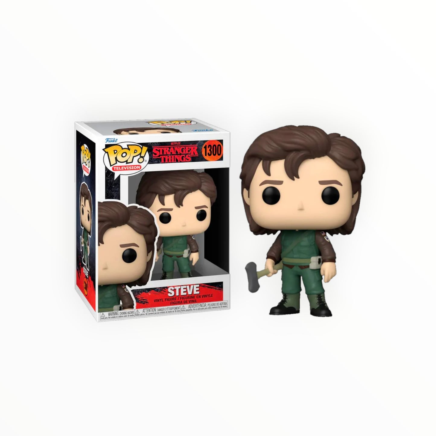 Funko Pop! - Steve Harrington, Stranger Things, Modelo 1300