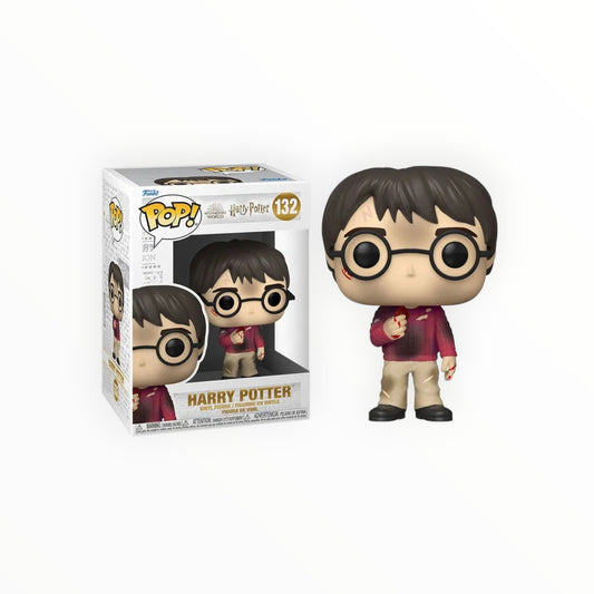 Funko Pop! - Harry con Piedra Filosofal Navidad, Harry Potter, Modelo 132