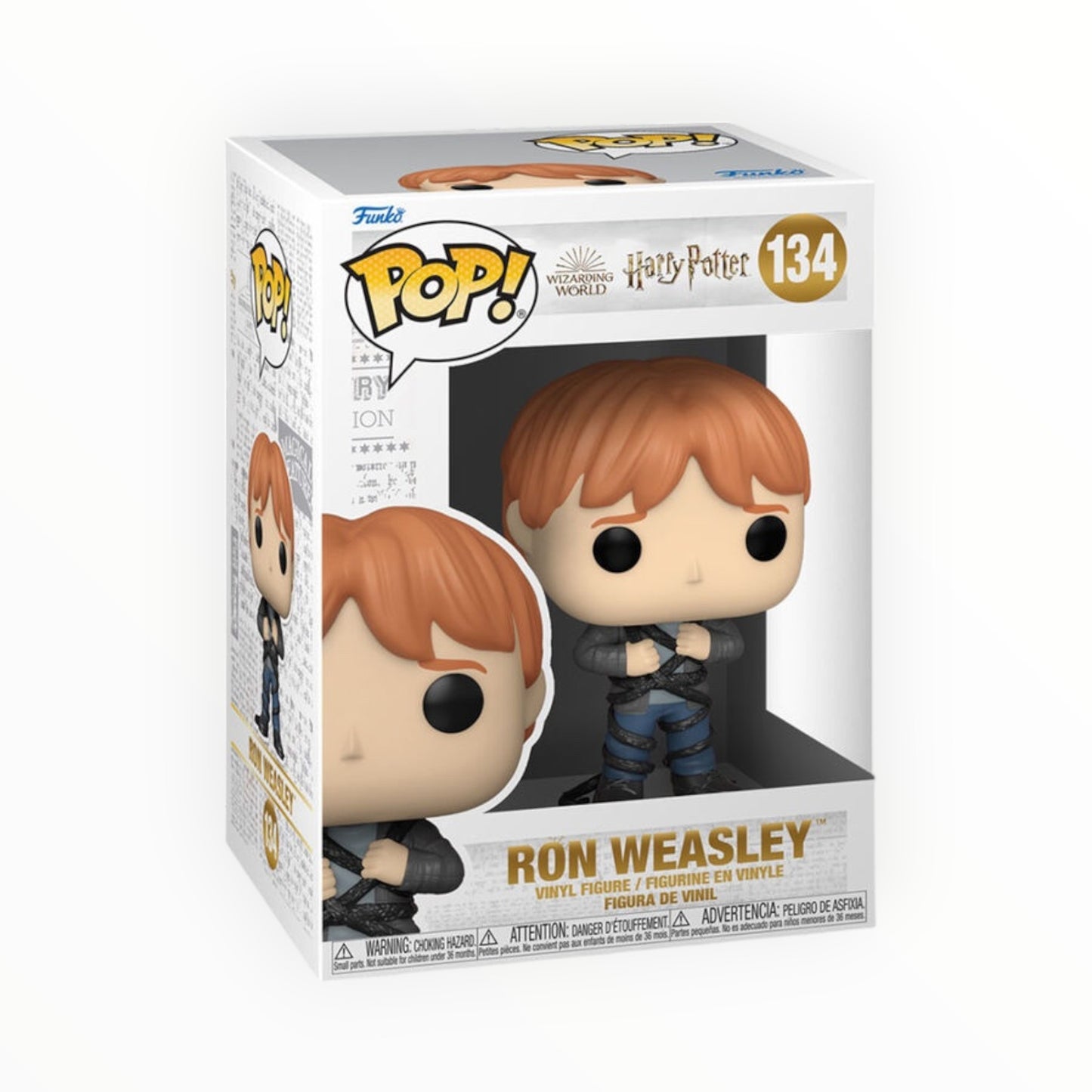 Funko Pop! - Ron Weasley, Harry Potter, Modelo 134