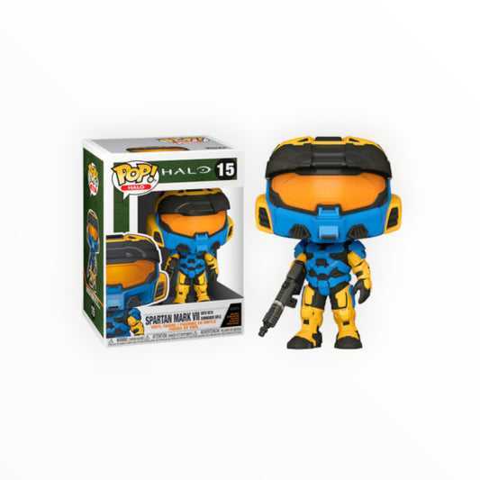 Funko Pop! - Mark Con Rifle De Comando Deco, Halo Infinite, Modelo 15