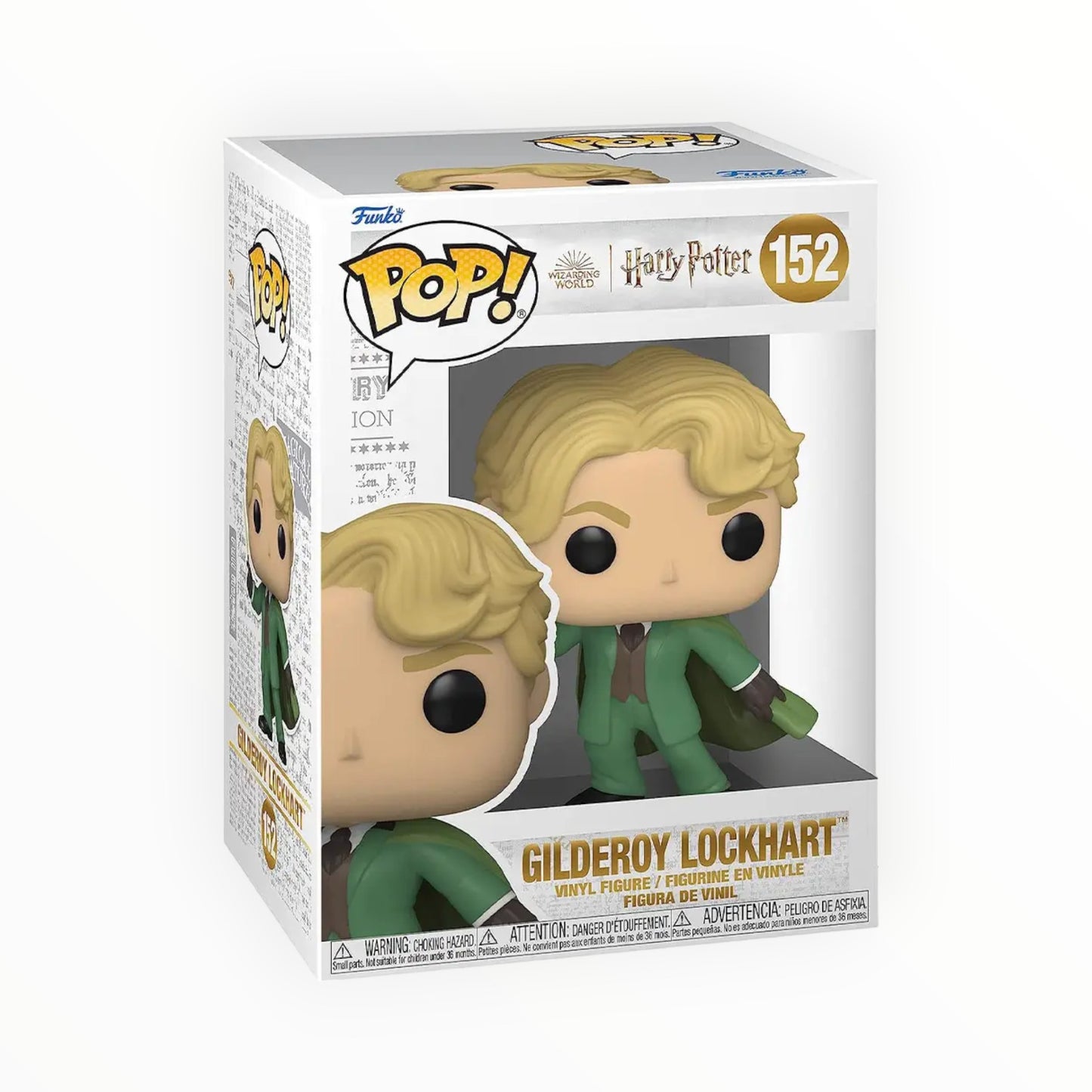 Funko Pop! - Gilderoy Lockhart, Harry Potter, Modelo 152