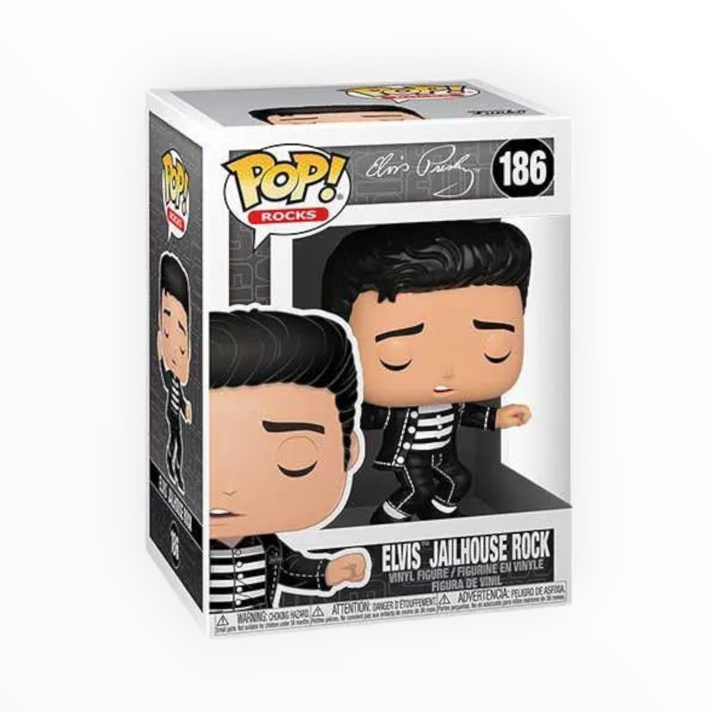 Funko Pop! - Elvis Rock De La Cárcel Modelo, Modelo 186