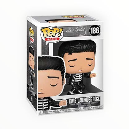 Funko Pop! - Elvis Rock De La Cárcel Modelo, Modelo 186