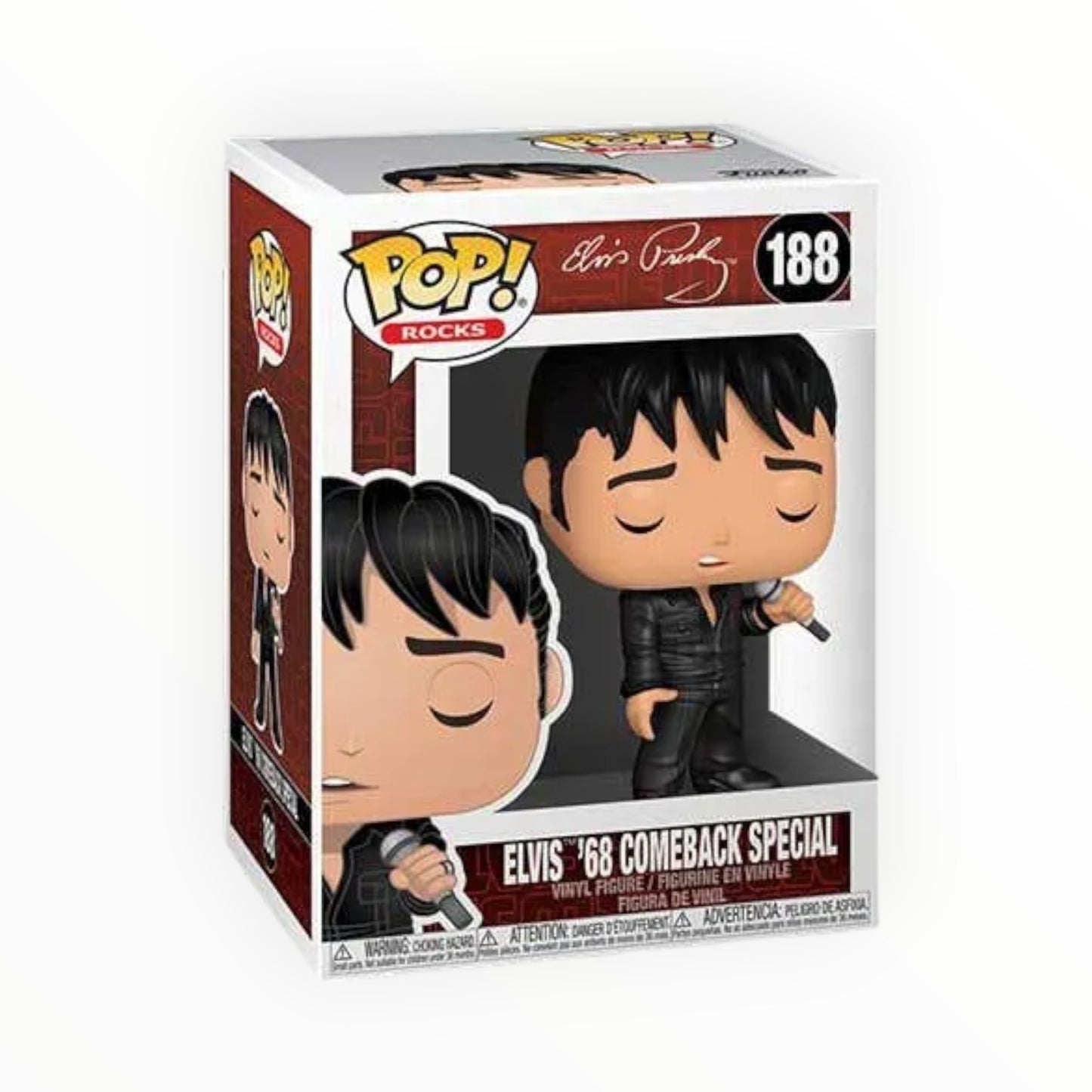 Funko Pop! - Elvis Especial Del 68, Modelo 188