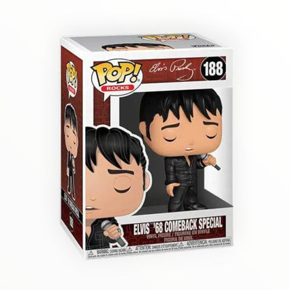 Funko Pop! - Elvis Especial Del 68, Modelo 188