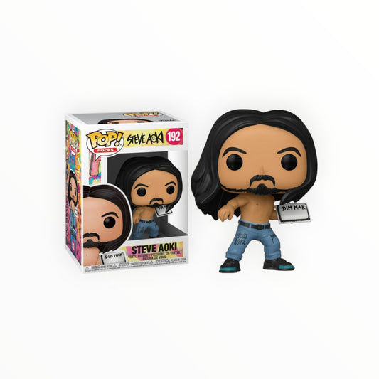 Funko Pop! - Steve Aoki Con Pastel, Modelo 192