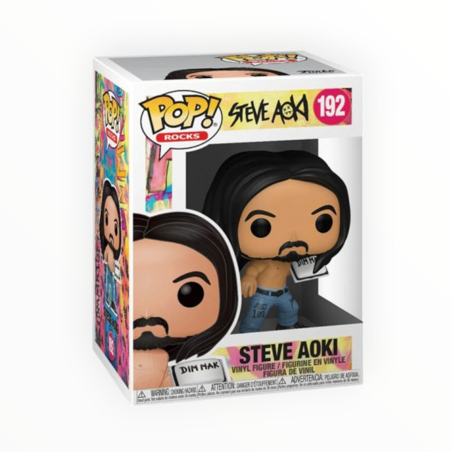 Funko Pop! - Steve Aoki Con Pastel, Modelo 192