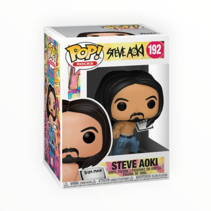 Funko Pop! - Steve Aoki Con Pastel, Modelo 192