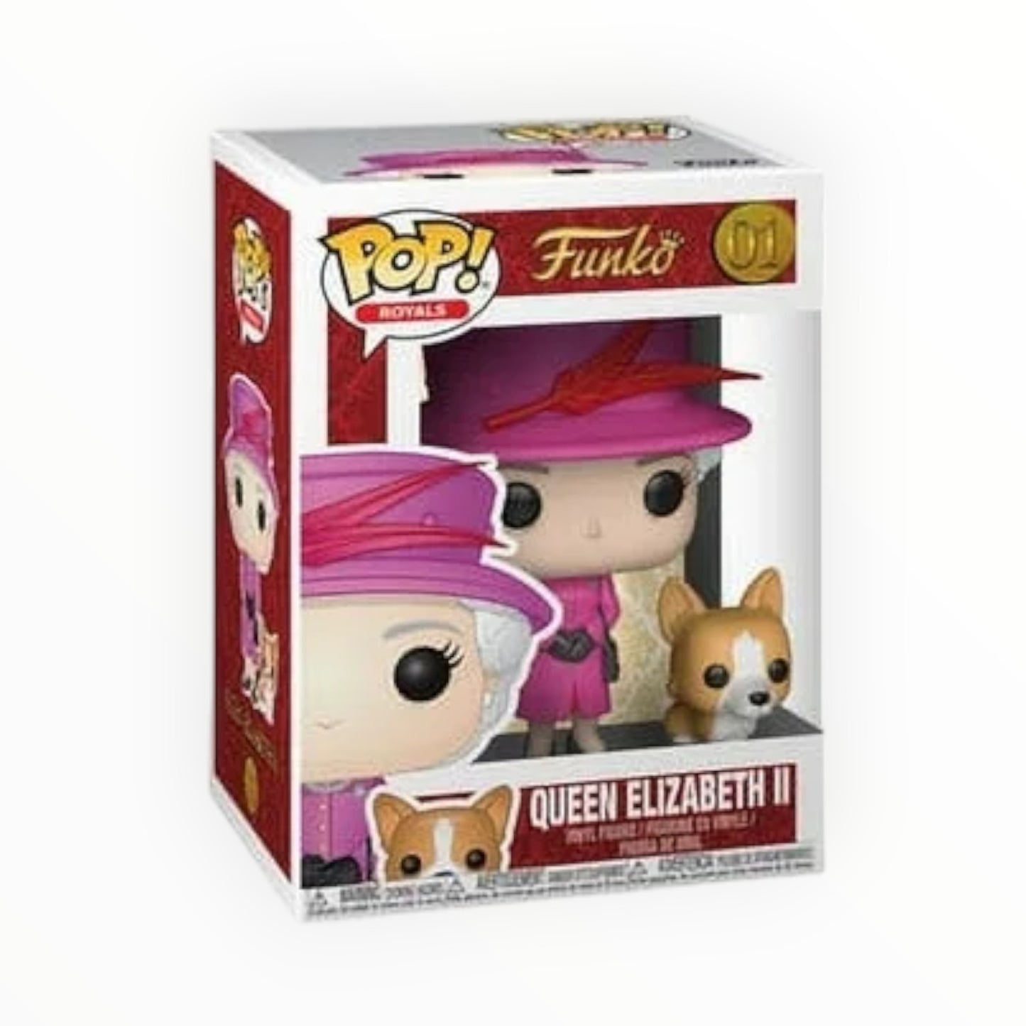 Funko Pop! - Reina Elizabeth Vestido Rosa, The Royal Family, Modelo 1